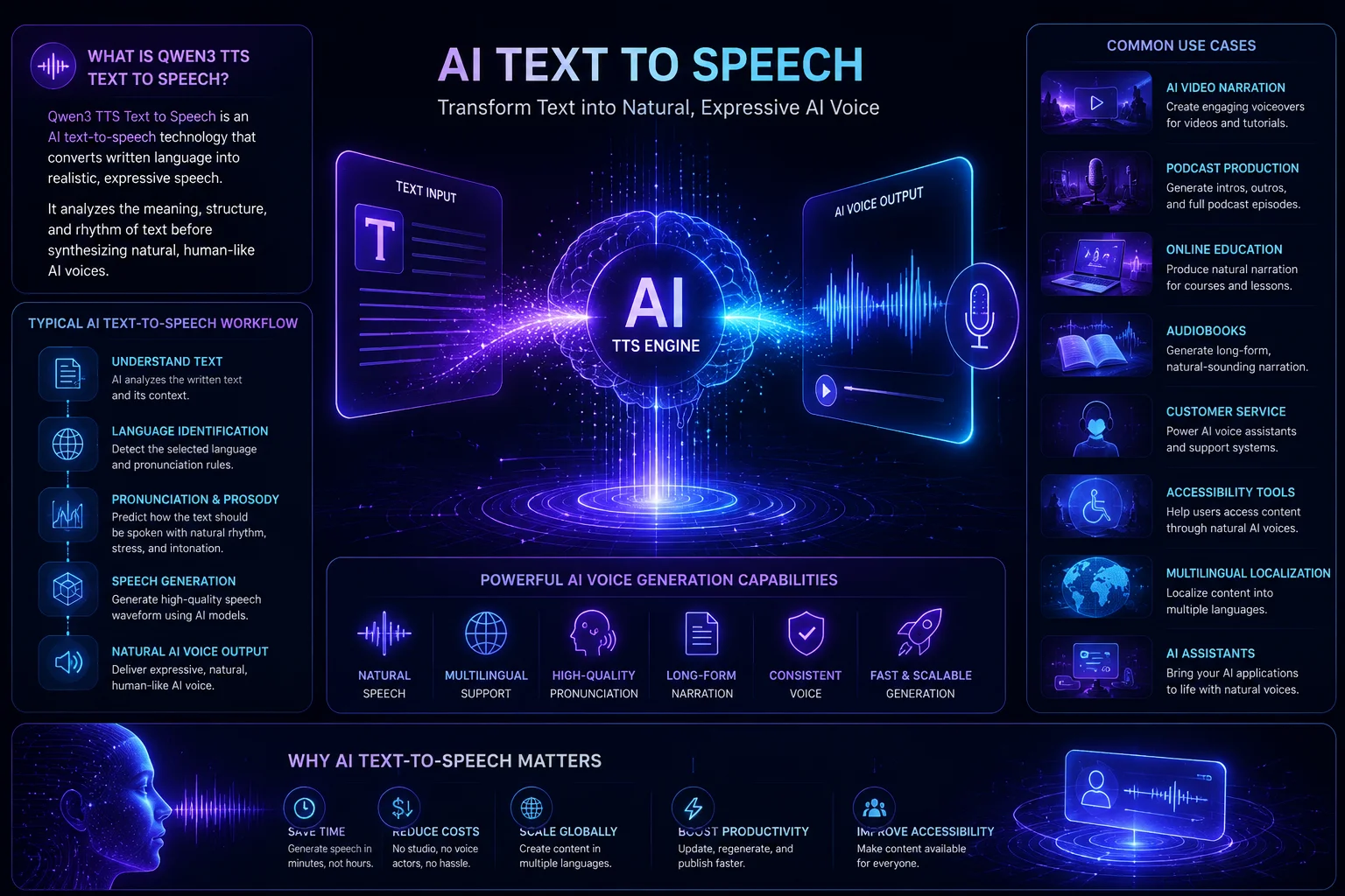 Qwen3 AI Text to Speech: What Is AI Text to Speech